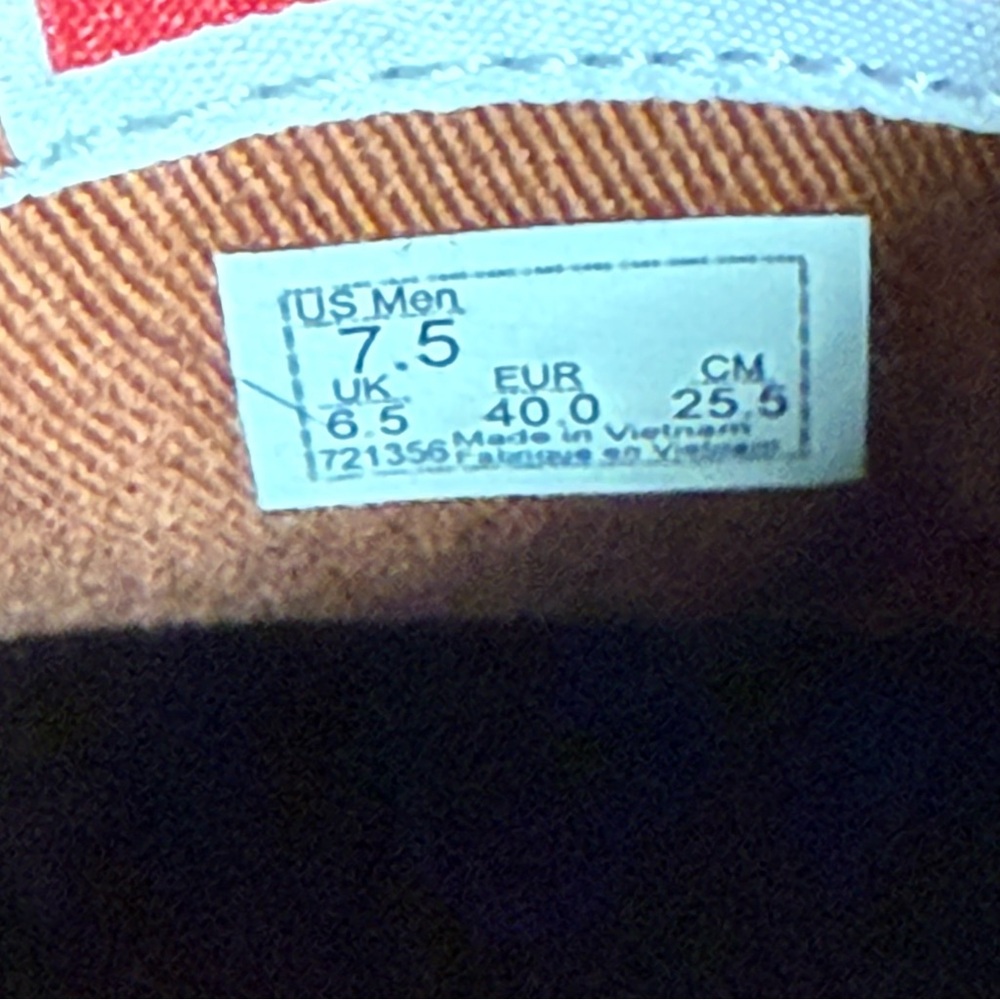 Vans Shoes Chima Ferguson Pro Reptile Khaki Tan size Men’s 7.5 Women’s 9.5 - Picture 10 of 10